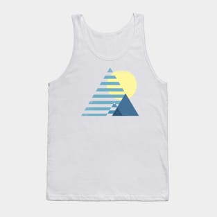 Retro Blue Mountains Tank Top